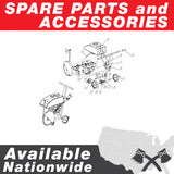46" Honda Concrete Fast Pitch Power Trowel with 13HP Honda GX390 Finishing Blades Finishing Tool