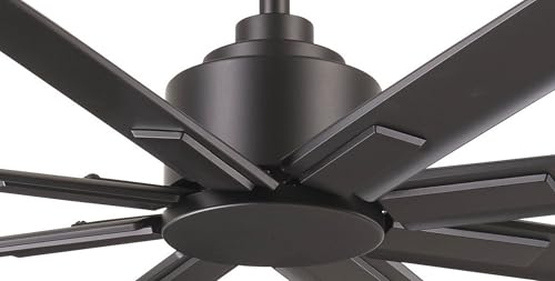 Minka-Aire Xtreme H2O 65" Outdoor Ceiling Fan – Smoked Iron (F896-65-SI)