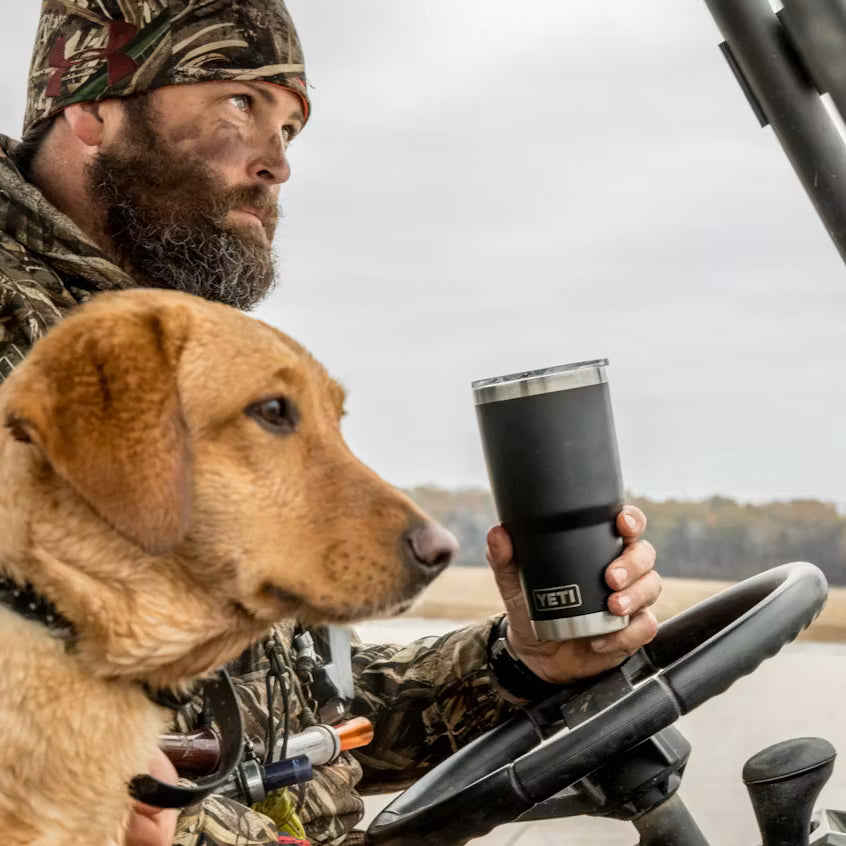 Yeti Rambler 30 oz Black with Magslide Lid