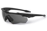 ESS Crossblade ONE Ballistic Eyeshield – Black Frame with Smoke Gray Lens (EE9032-07)