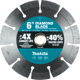 6" Diamond Blade, Segmented, General Purpose