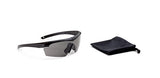 ESS Crosshair ONE Ballistic Eyeshield – Black Frame with Smoke Gray Lens (EE9014-08)