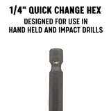 Drill America POUCSNPT5 5 Piece NPT Pipe Tap Set (1/8""