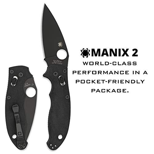 SpyderCo C101GPBBK2 Manix 2 Signature Knife