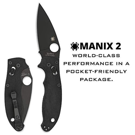 SpyderCo C101GPBBK2 Manix 2 Signature Knife