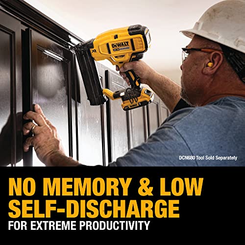 DeWalt DCB203-2 20V MAX Battery, Compact 2.0Ah Double Pack