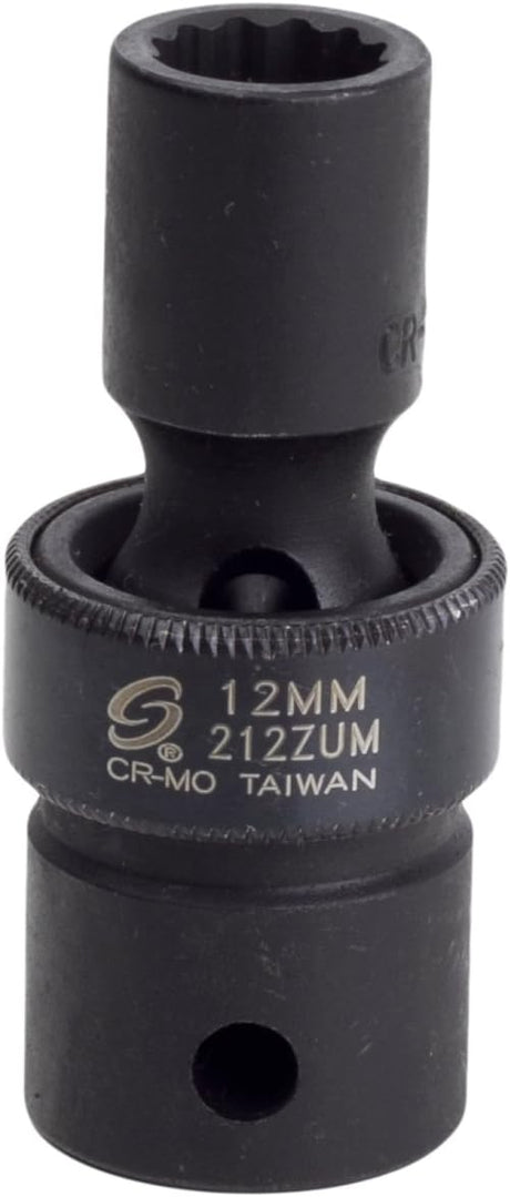 Sunex 212ZUMDL Soc 12Mm 1/2D Impact Univ 12Pt Xdp