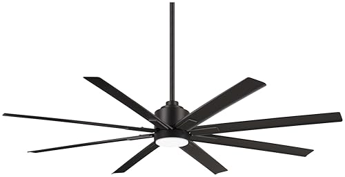 Minka-Aire Xtreme H2O 65" Outdoor Ceiling Fan – Coal Finish (F896-65-CL)