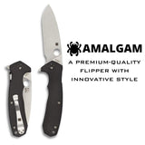 Spyderco C234CFP Amalgam Premium Flipper Knife