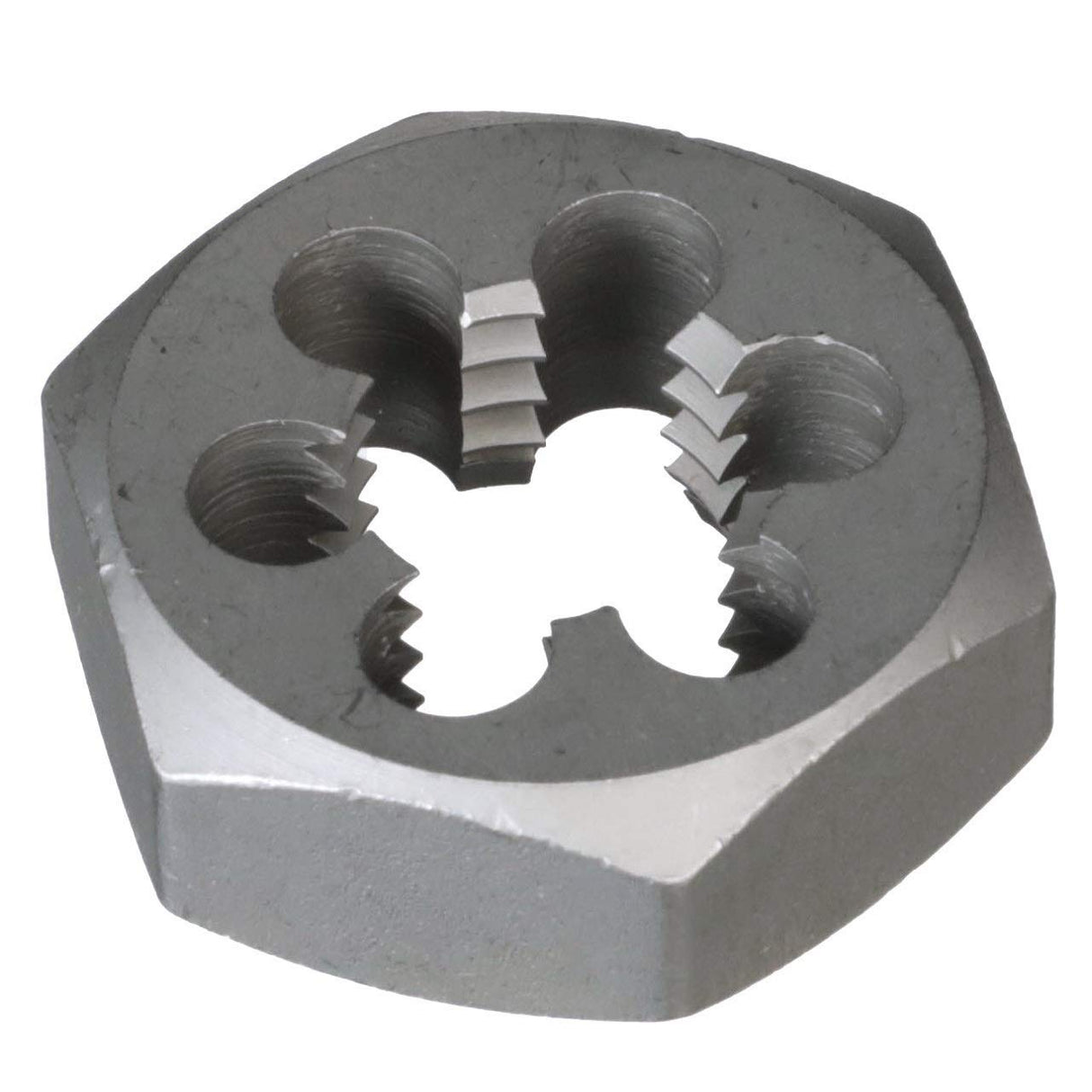 Drill America DWTHXNPT-SET 6 Piece NPT Carbon Steel Hex Pipe Die Set 1/8" - 1"