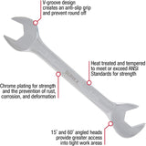 Sunex 9914A 14 Pc. Full Polish  Sae Angle Head Wrench Set