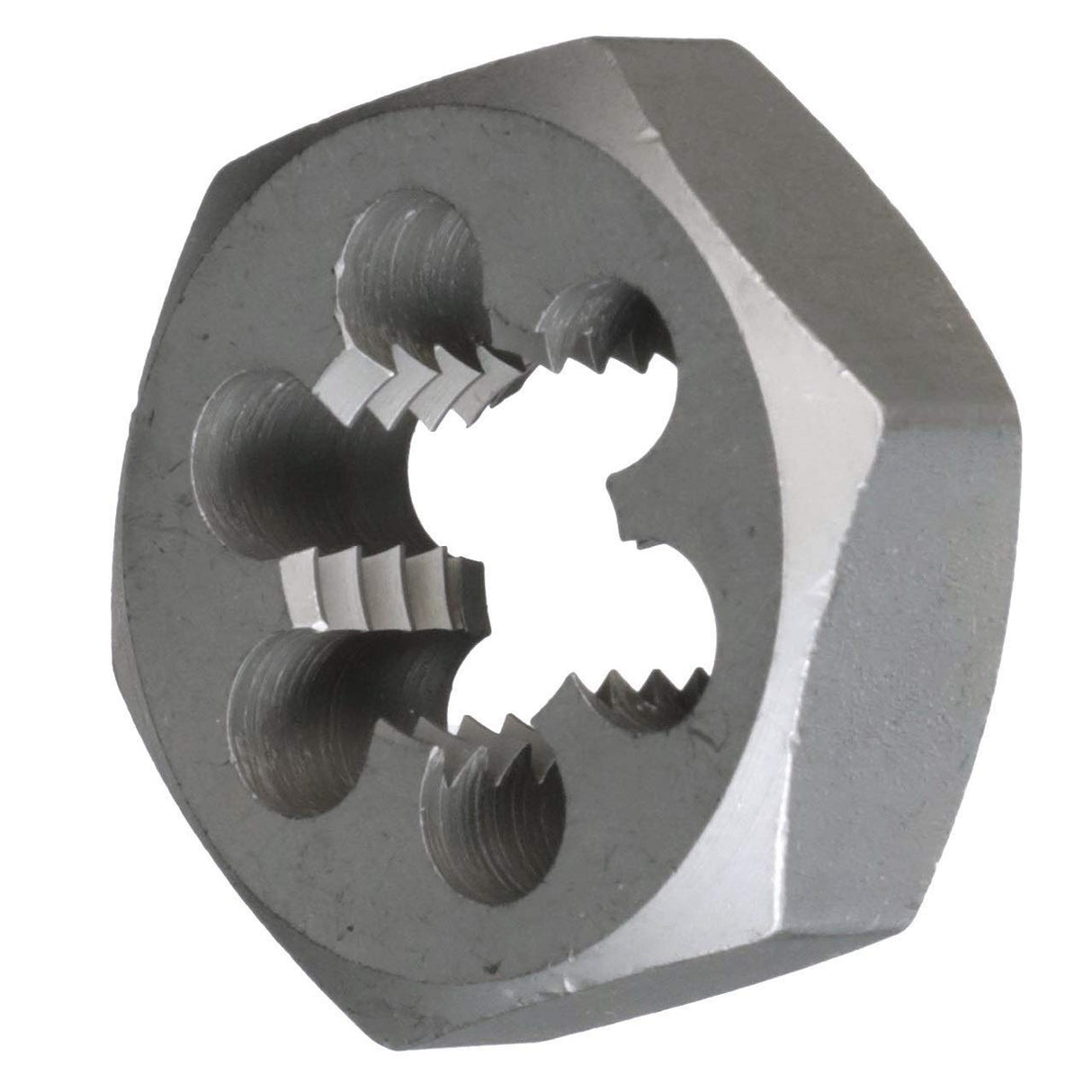 Drill America DWTHXNPT-SET 6 Piece NPT Carbon Steel Hex Pipe Die Set 1/8" - 1"