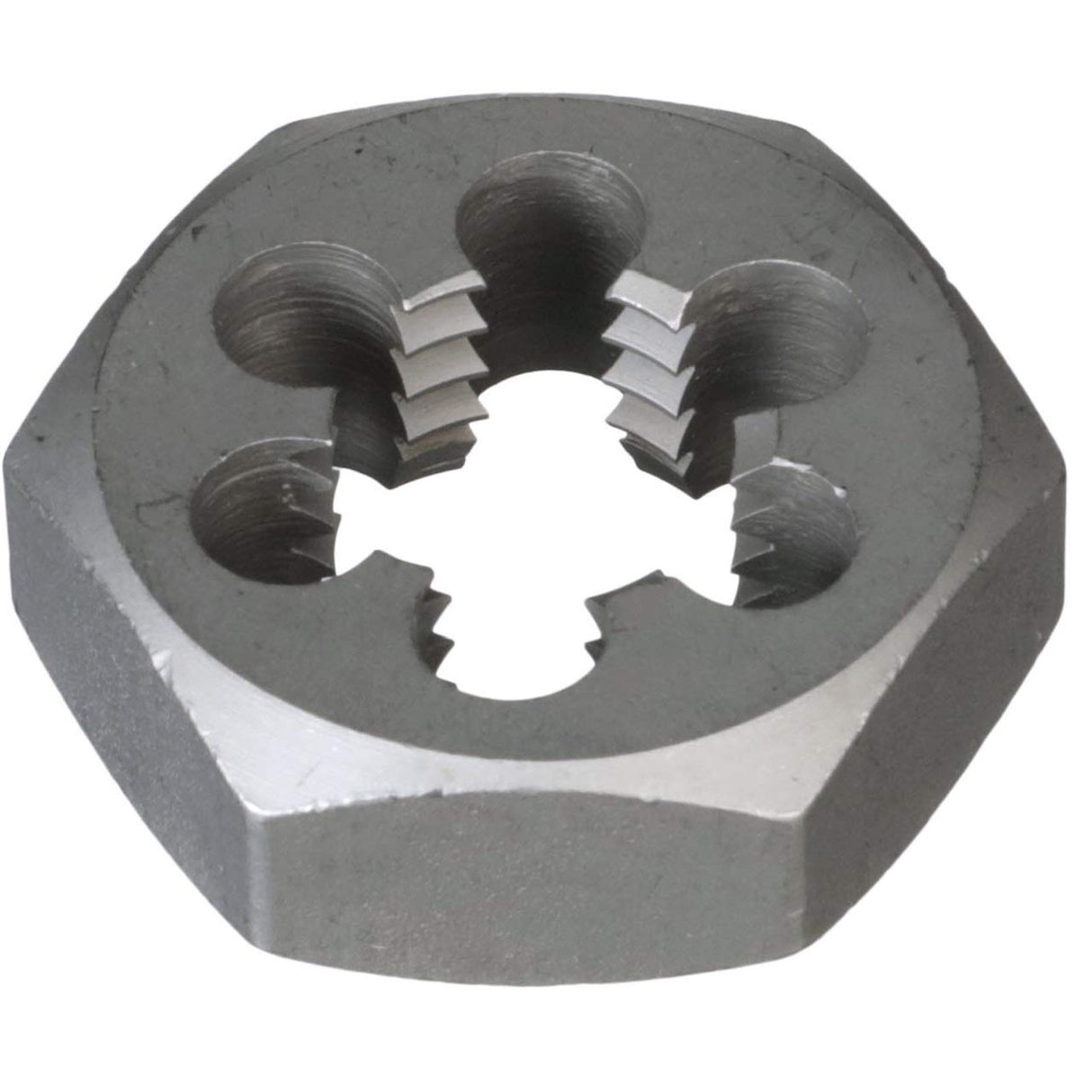 Drill America DWTHXNPT-SET 6 Piece NPT Carbon Steel Hex Pipe Die Set 1/8" - 1"