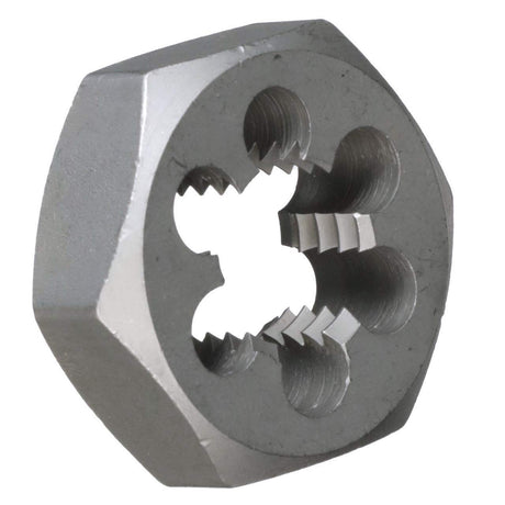 Drill America DWTHXNPT-SET 6 Piece NPT Carbon Steel Hex Pipe Die Set 1/8" - 1"