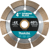 4‑1/2" Diamond Blade, Segmented, General Purpose