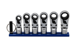 VIM Tools NORA150 6 Piece 12Pt Nano Flex Offset Ratcheting Attachment