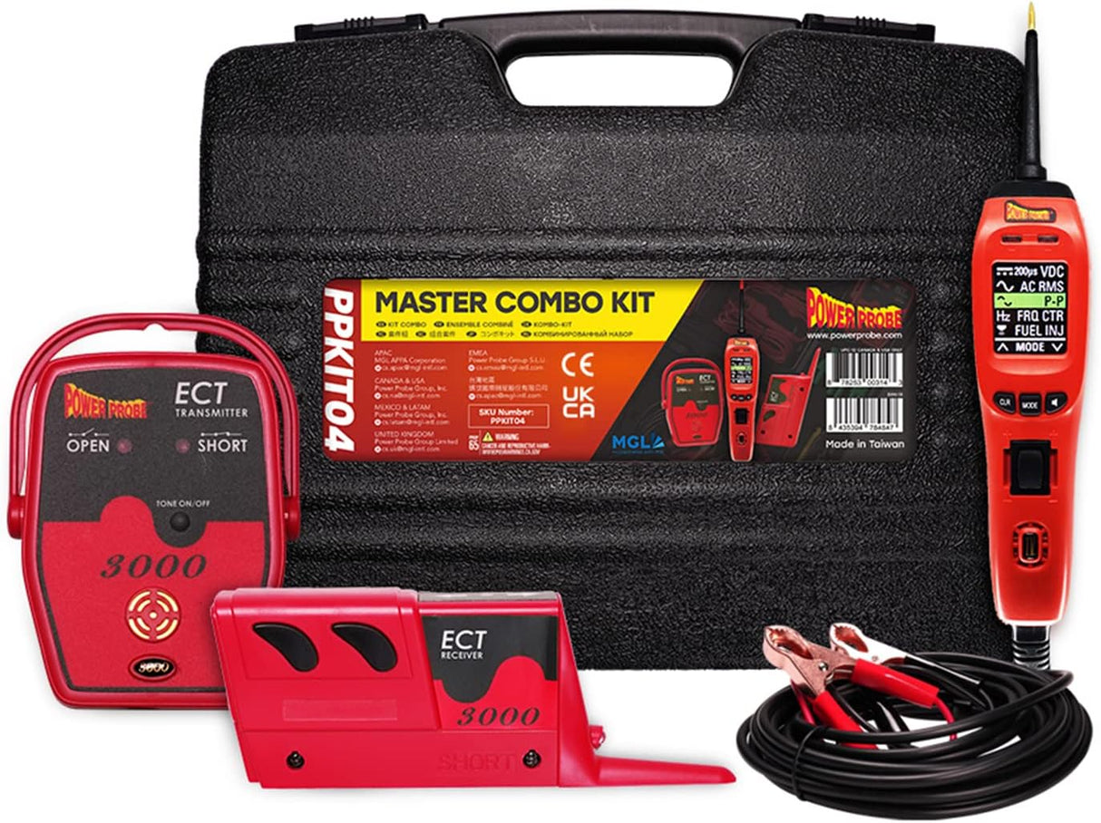Power Probe PPKIT04 4 Master With Ppect3000