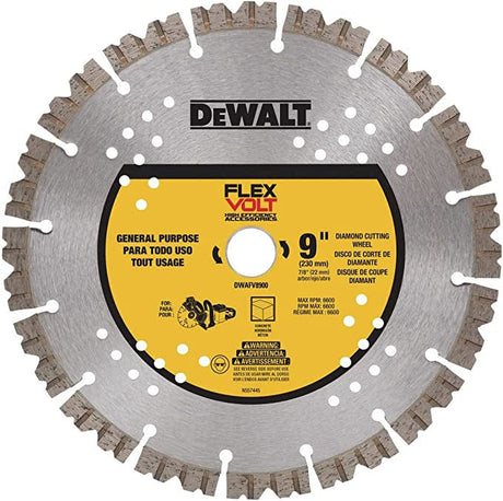 FLEXVOLT® 9 in. Metal Cutting Diamond Wheel
