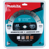 9" Diamond Blade, Segmented, General Purpose