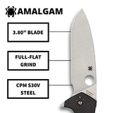 Spyderco C234CFP Amalgam Premium Flipper Knife