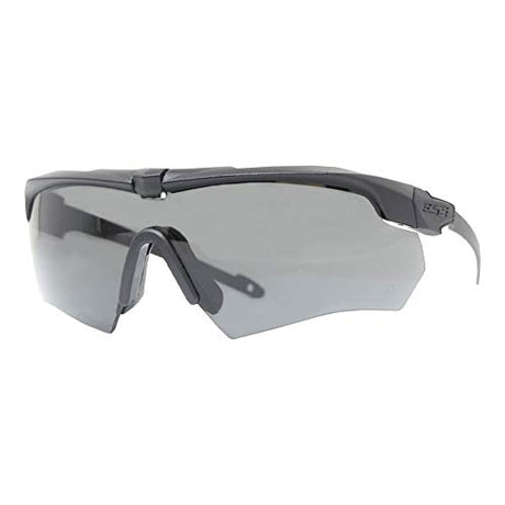 ESS Crossbow Suppressor 2X Ballistic Eyeshield Kit – Black Frames / Clear & Smoke Gray Lenses (EE9007-03)