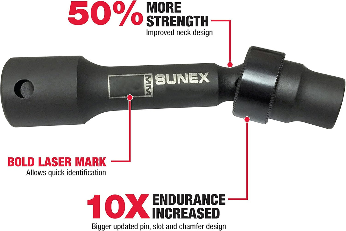 Sunex 216ZUDL 1/2 In. Drive 12-Point Driveline Impact