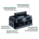 Metabo HPT UC18YTSL 4-Port Battery Charger