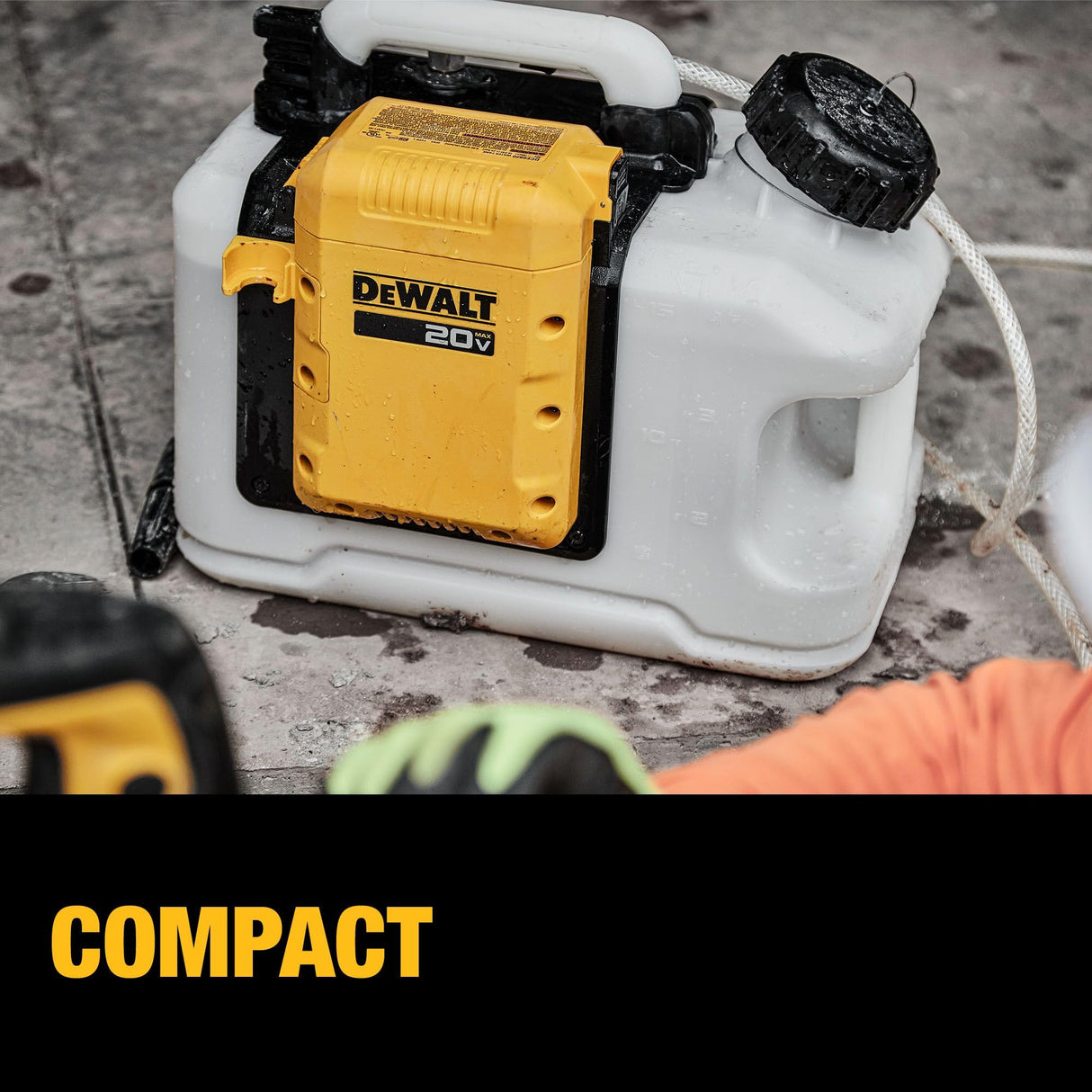 Dewalt DCE6820B 20V MAX* Powered Water Tank (Tool Only)