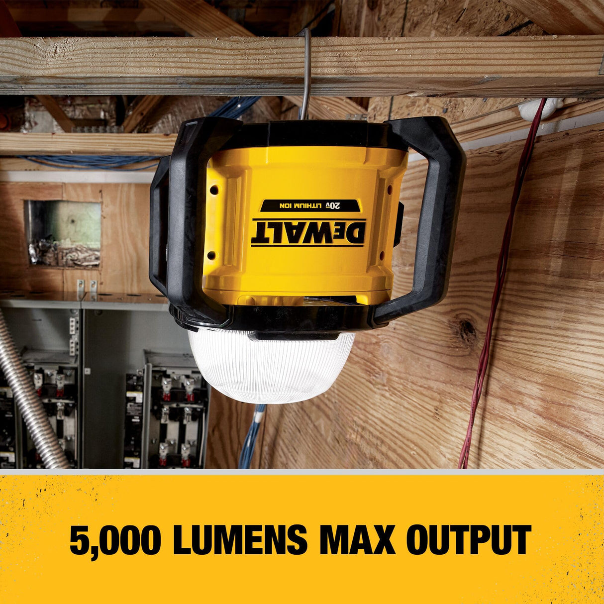 DEWALT DCL074 20V MAX LED Work Light