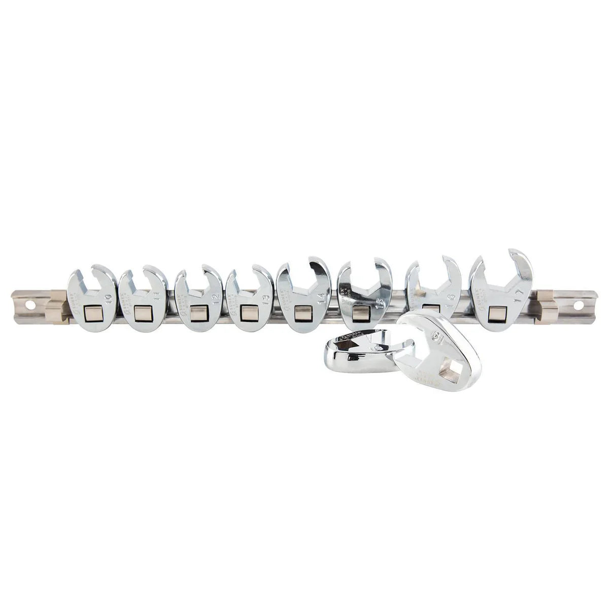Sunex 9710M 3/8 Drive 10 Piece Metric Flare Nut Crowfoot Wrench
