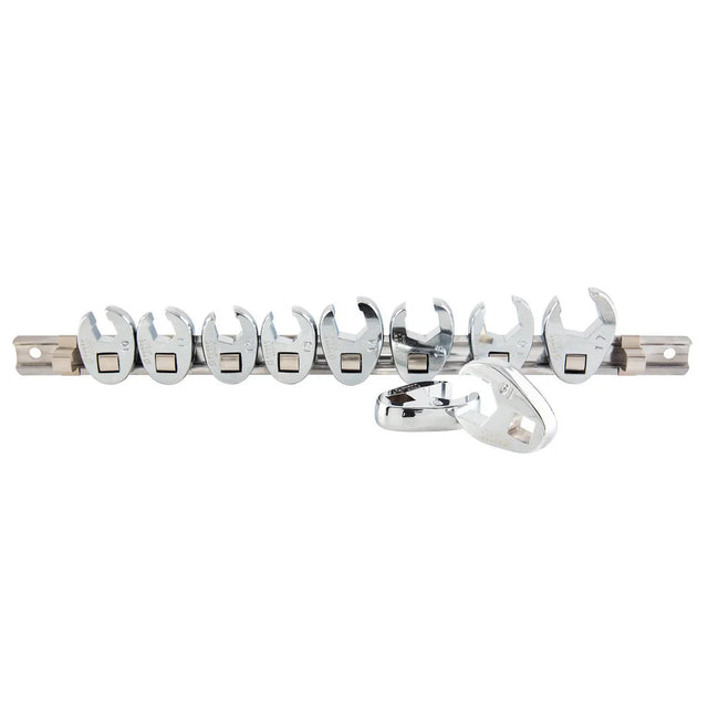 Sunex 9710M 3/8 Drive 10 Piece Metric Flare Nut Crowfoot Wrench