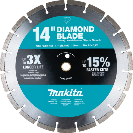 14" Diamond Blade, Segmented, General Purpose