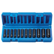 Grey Pneumatic 9712MDG 1/4" Drive Deep Length Magnetic Impact Set