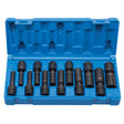 Grey Pneumatic 9712UMD 1/4" Drive Deep Length Surface Drive Universal Set