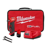 Milwaukee 2485-20 M12 Fuel Right Angle Die Grinder 2 Battery Kit