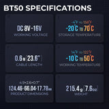 Topdon BT50 Battery Charging Cranking System Tester