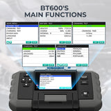 Topdon BT600 12V Battery 12V/24V System Tester W/Built-In Printer