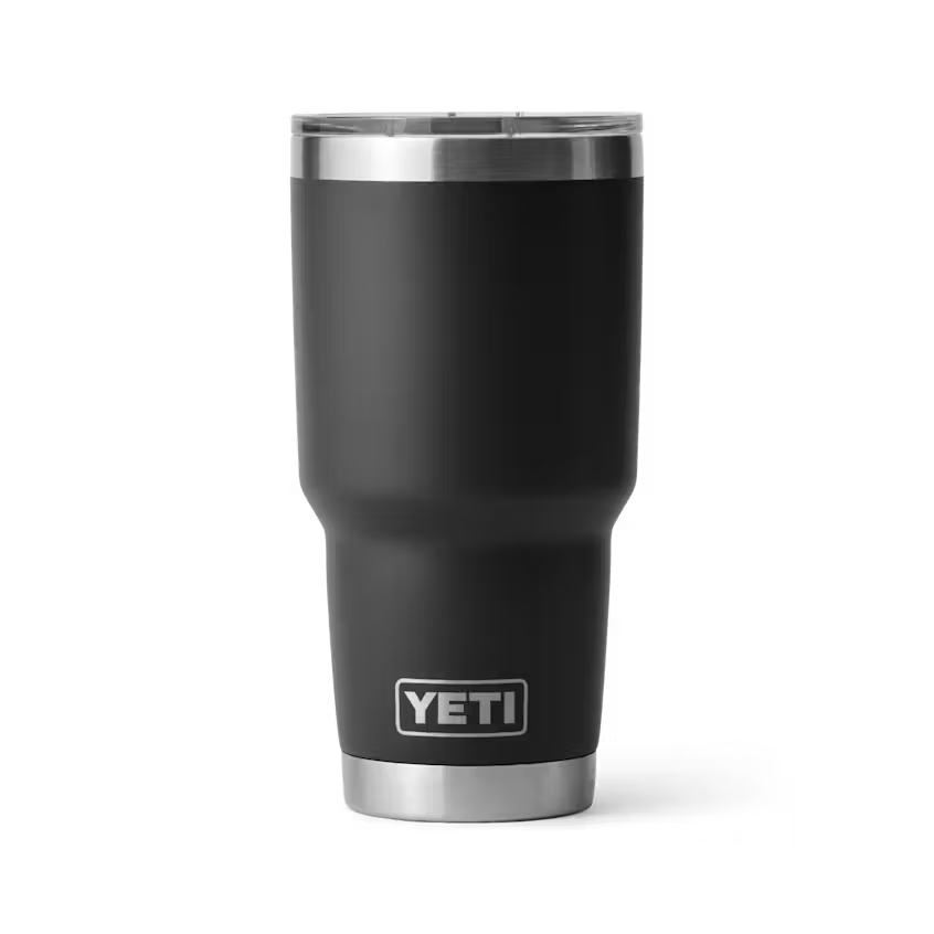 Yeti Rambler 30 oz Black with Magslide Lid