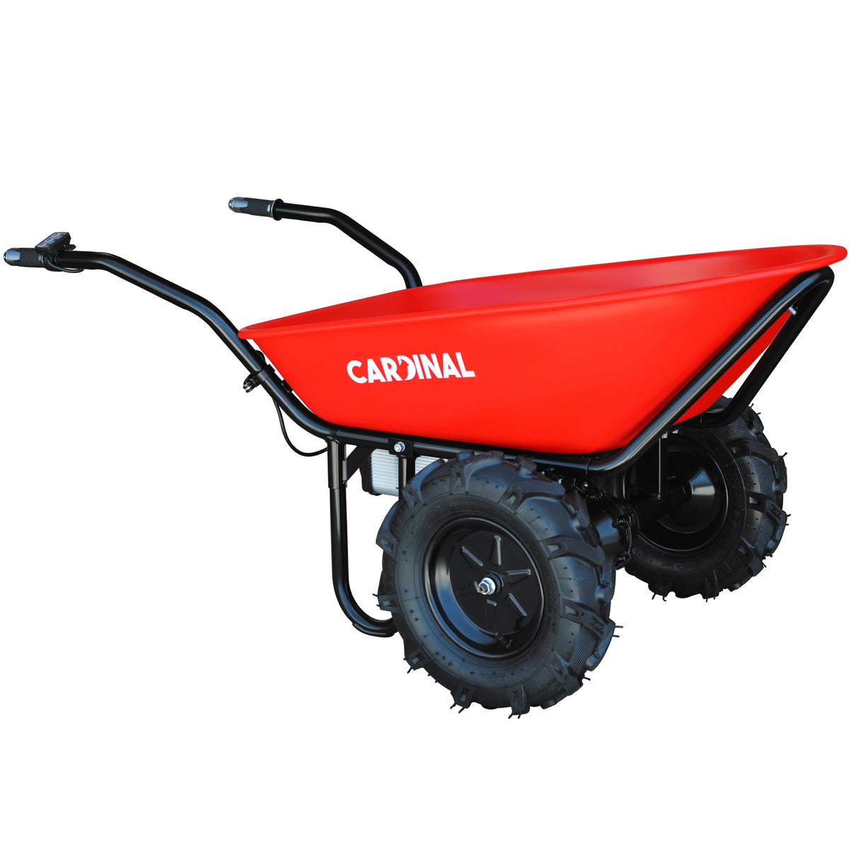 Electric Utility Cart 40V Battery-Powered Wheelbarrow 570-lb. Bucket C ...