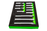 VIM Tools MSPM100 12 Piece Magnetic Spark Plug Socket Set