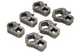 VIM Tools RFW100 6 Piece 3/8 Drive Ratcheting Flare Nut Wrench Set