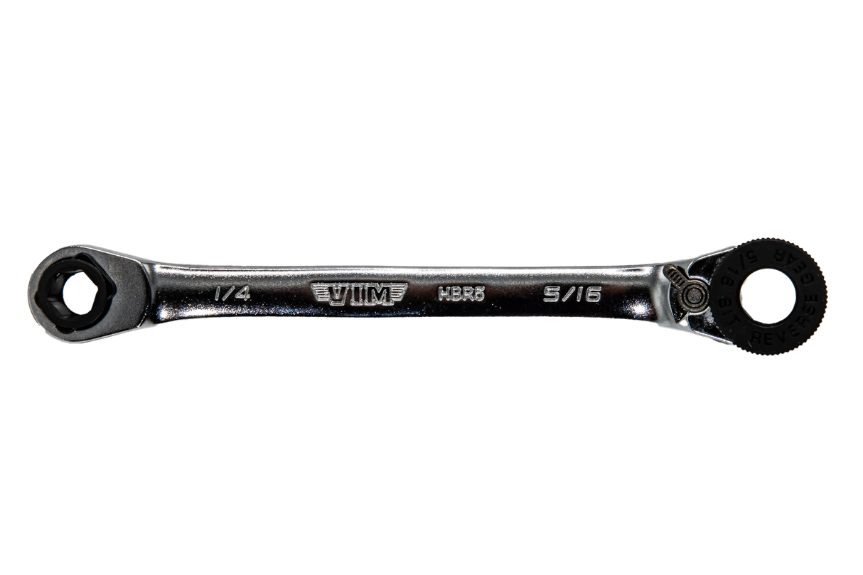 VIM Tools HBR5 1/4 Square Drive And Bit Ratchet Wrench