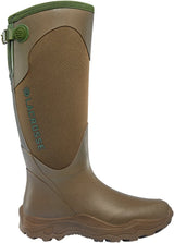 LaCrosse 302421 15" Women's Alpha Agility Snake Boots Brown/Green