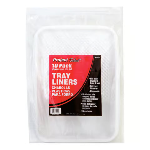 Linzer RM 4110 1 Qty White Plastic Tray Liner 10 Pk