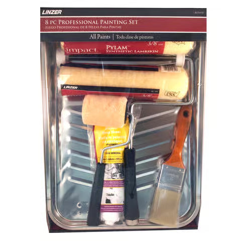 Linzer RS 701 SP 0900 Impact 9" 8 Pc. Roller & Tray Set