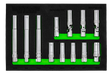 VIM Tools MSPM100 12 Piece Magnetic Spark Plug Socket Set