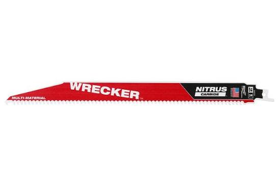 Milwaukee 12 in. 6 TPI Carbide-Tooth The TORCH Metal-Cutting SAWZALL Blade (1 PK) – 48-00-5273
