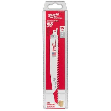 Milwaukee SAWZALL Reciprocating Saw Blade – 48-00-8026