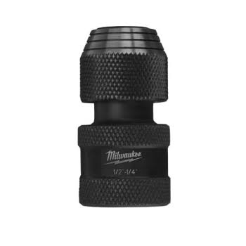 Milwaukee SHOCKWAVE 1/2 in. Square to 1/4 in. Hex Impact Adapter – 48-03-4410