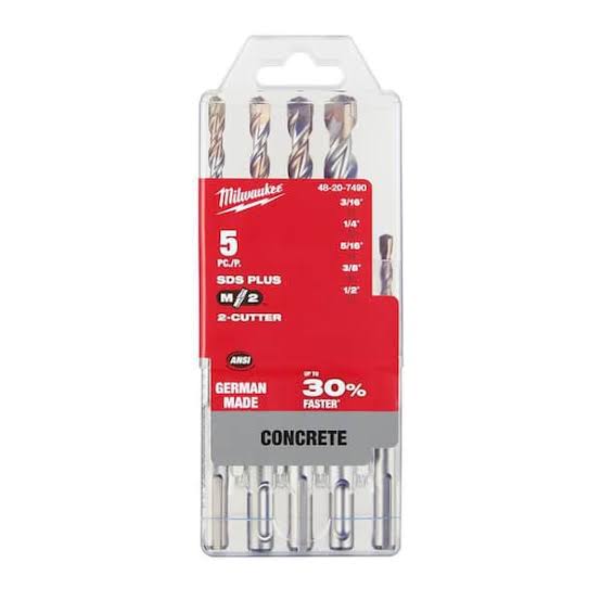Milwaukee SDS-Plus Rotary Hammer Drill Bit – 48-20-7490